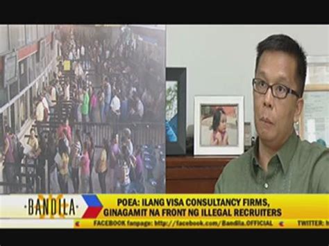 POEA: Visa consultancy firms used for illegal recruitment.
